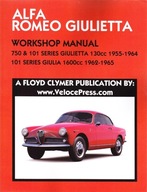 Alfa Romeo Giulietta (55-64) Giulia (62-65) fabryczna instrukcja napraw 24h