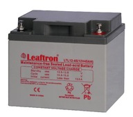 Akumulator Leaftron LTL12-45 long life 12V 45Ah żelowy bezobsługowy AGM
