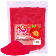 Zariadenie na cukrovú vatu WatoLove 1 Kg Truskawkowy Cukier do Waty Cukrowej červená 1 W