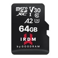 Karta GOODRAM 64 GB microSDXC IRDM 170 MB/s UHS-I