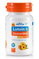 Luteín 40 mg + Zeaxantín 2 mg 60 kap 100% Prírodné Z Vločiek Nechtíka