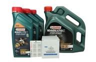 Syntetický motorový olej Castrol Magnatec Stop-Start D 4 l 0W-30 + Ford OE 5243186 2193141 2171748