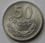 50 gr groszy 1949 Al aluminium okołomennicza
