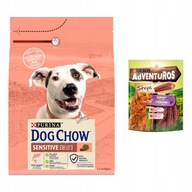 Purina DOG CHOW Sensitive łosoś 2,5 kg + przysmak