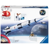 Ravensburger Puzzle 3D Apollo Saturn V Rakieta 440 elementów