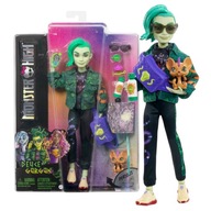 MONSTER HIGH DEUCE GORGON LALKA MODOWA POTWÓR MEDUZA CHŁOPAK AKCESORIA 4+