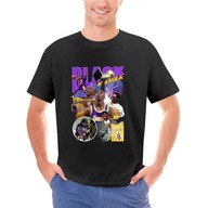 Black Bootleg RapBlack Vintage Style Mambaaa T-Shirt Koszulka