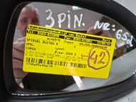 mirror right 3 PINY OPEL CORSA D 2006