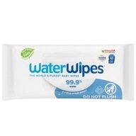 VLHČENÉ OBRÚSKY WATERWIPES BIO 60 KUSOV PRE DETI A BÁBÄTKÁ