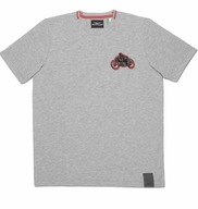 MOTO GUZZI T-Shirt Męski MG Garage Grey S