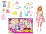 Barbie Sada Šatňa GFB83 Bábika a doplnky