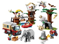 LEGO 60307 City Tábor záchranárov voľne žijúcich živočíchov