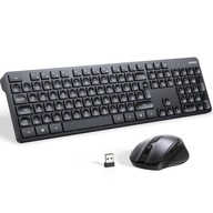 Zestaw bezprzewodowa mysz i klawiatura komputerowa 2.4Ghz Ugreen MK006