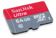 Karta pamięci microSD XC SanDisk Ultra 64GB C10