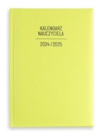 Kalendarz nauczyciela A5 2024/2025 MALI limonka nauczycielski terminarz