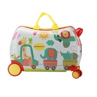 Cestovný kufor pre deti príručná batožina na kolieskach ZOO