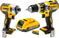 DeWALT DCF887 UDAR 205Nm + DCD795 UDAR 60Nm + DCB183 2.0Ah 2Ah 18V XR