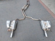Dämpfer Endschalldämpfer Auspuff mitte + KONCOWY AUDI A6 C6 3.2 V6