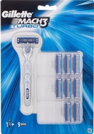 Maszynka Gillette Mach3 Turbo + 9 wkładów