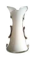 PRL Flakón / váza biela plutva žraloka 32 cm