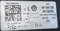 G8-17 VW GOLF 8 VIII 2019 - light left front FULL LED 5H1941005 19.01.20