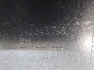 VW Multivan 7T0 T7 2023r modanatura Copri szyny parafango Destro grigio lt5v