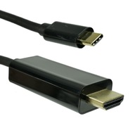 Kabel USB-C (męski) - HDMI (męski) | LANBERG | 0,5m