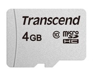 Pamäťová karta SDHC Transcend TS4GUSD300S 4 GB