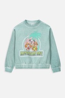 Bluza Dla Dziewczynki 116 Zielona Nierozpinana Coccodrillo WC4