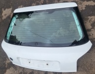 rear trunk door boot window AUDI A3 8L 3D OE BIALA