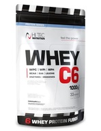 HI TEC Whey C-6- 1000g BIAŁKO PROTEIN WPI WPH WPC