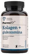 PharmoVit Kolagén + Glukosamín vitamín C kĺby 90 kapsúl