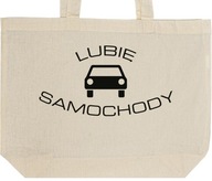 LUBIĘ SAMOCHODY torba zakupy prezent