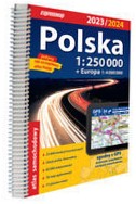 Atlas samochodowy Polska 1:250 000 - praca