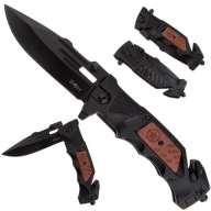 BSH SURVIVAL RESCUE KNIFE SURVIVAL SCISSOR KNIFE AUTOMATIC 23.5 см