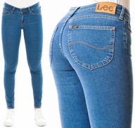 LEE spodnie SKINNY blue jeans SCARLET _ W24 L31