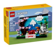 Oryginalne LEGO 40713 Pocztówka z Japonii Klocki Idealne na prezent NOWOŚĆ