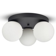 Lampa Sufitowa Żyrandol Plafon Full Globe Glass 561-E3 G9 Białe kule LED