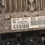 control unit of the engine computer 5WS40049DT Citroen Peugeot 2.0 HDI