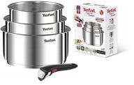 TEFAL INGENIO EMOTION EDÉNYEK 16/18/20 ROZSDAMENTES ACÉL INOX INDUKCIÓS GÁZ