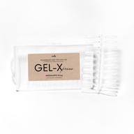 Tipy na predĺženie nechtov transparentné Gel-Xpress MANDLE|ŠPIC XLong