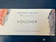 Voucher do Pizzeria Sicilia Marco Giuliano o wartości 100zł