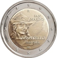 2 euro 2016 550 výročie úmrtia Donatella Minnicza (UNC)