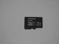 Karta Pamięci MIcro SD HC Toshiba 16gb używana tanio