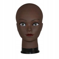 Žena Model Hlavy Figurína Parochňa Vlasy Čierna