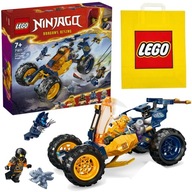 LEGO NINJAGO 71811 Łazik Terenowy Ninja - Zestaw klocków od 7 lat + TORBA