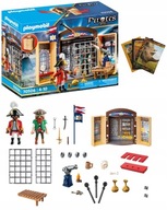 PLAYMOBIL 70506 Zestaw piracki Figurka pirata i złoczyńcy armata pudełko