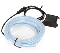 Optické vlákno EL WIRE LED Páska Ambient 2M Ice Blue