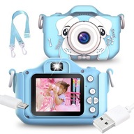 Digitálny fotoaparát CoolStaff Digitálny fotoaparát Pes pre deti modrý