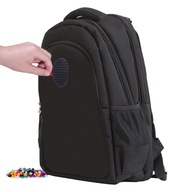 School backpack Pixie Crew, 49 x 36 x 21 cm, Black